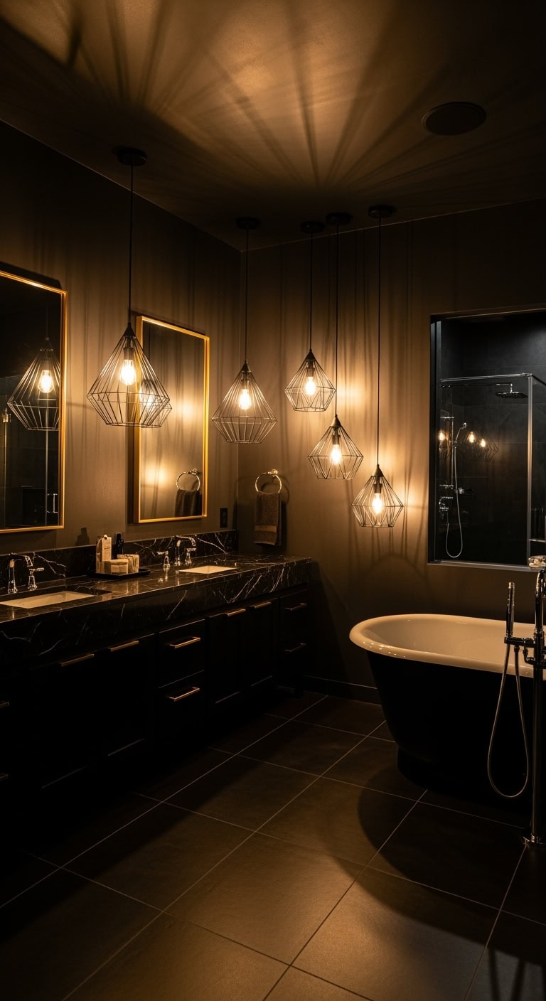 moody dramatic sculptural theatrical