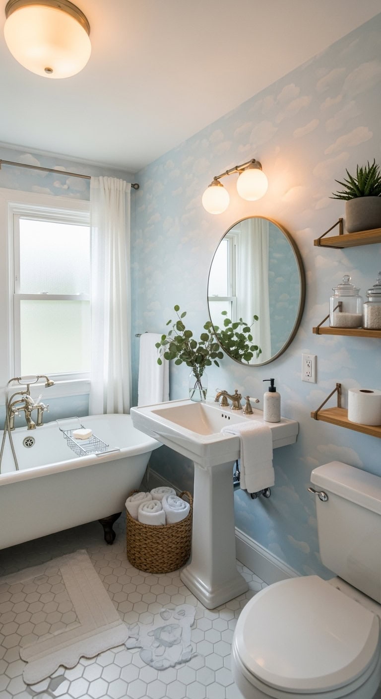 mood boosting blue wallpaper psychology