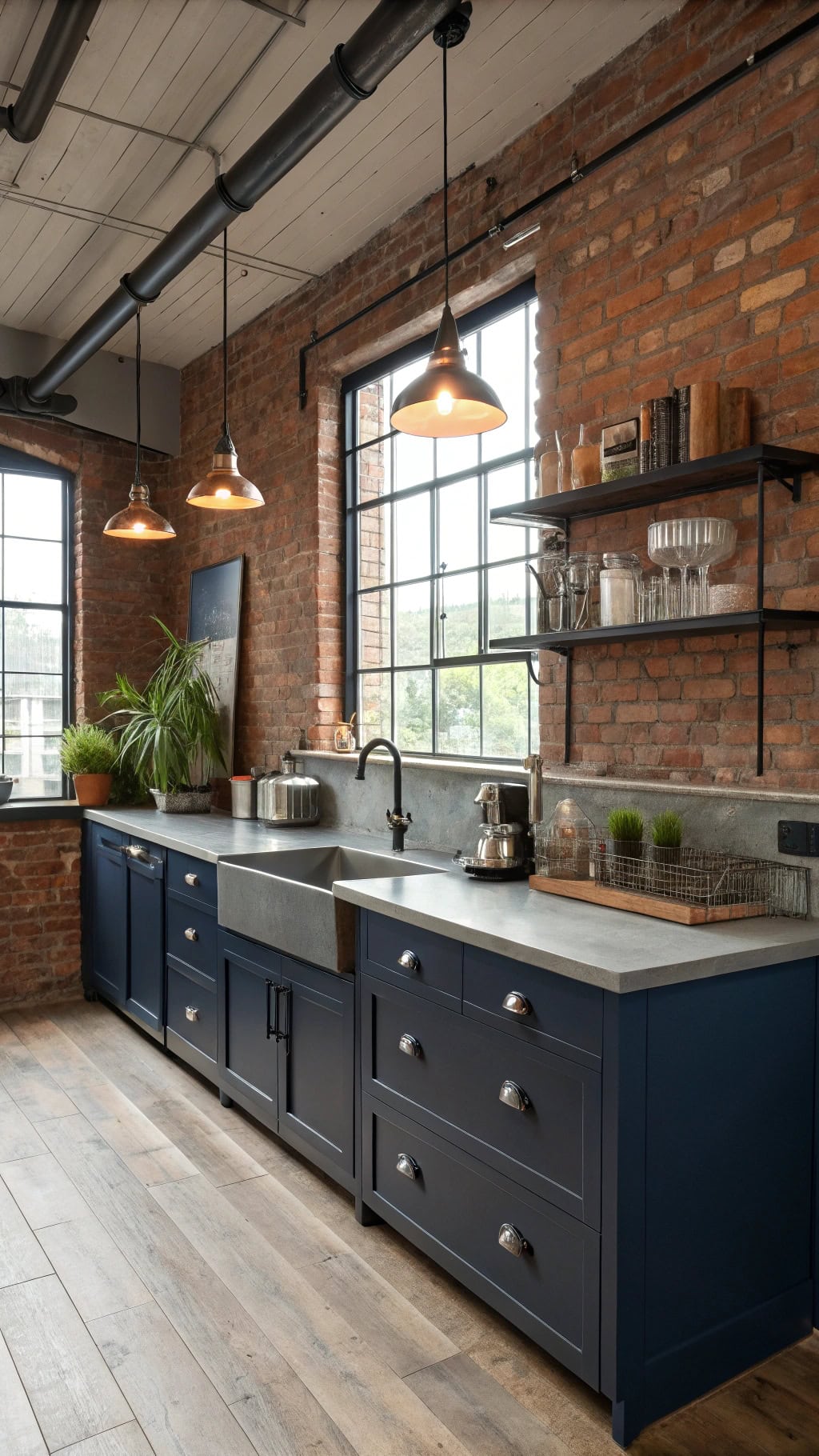 urban cool kitchen design
