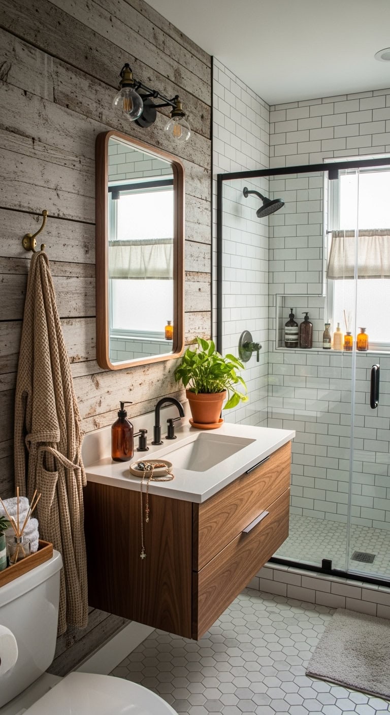 coastal cottage bathroom transformation inspiration