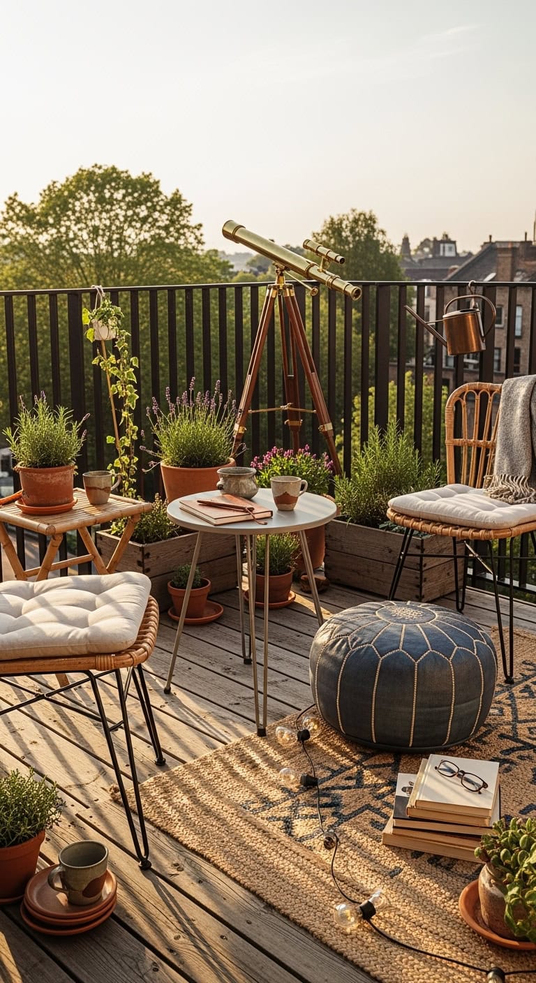 urban astronomy hobbyist setup