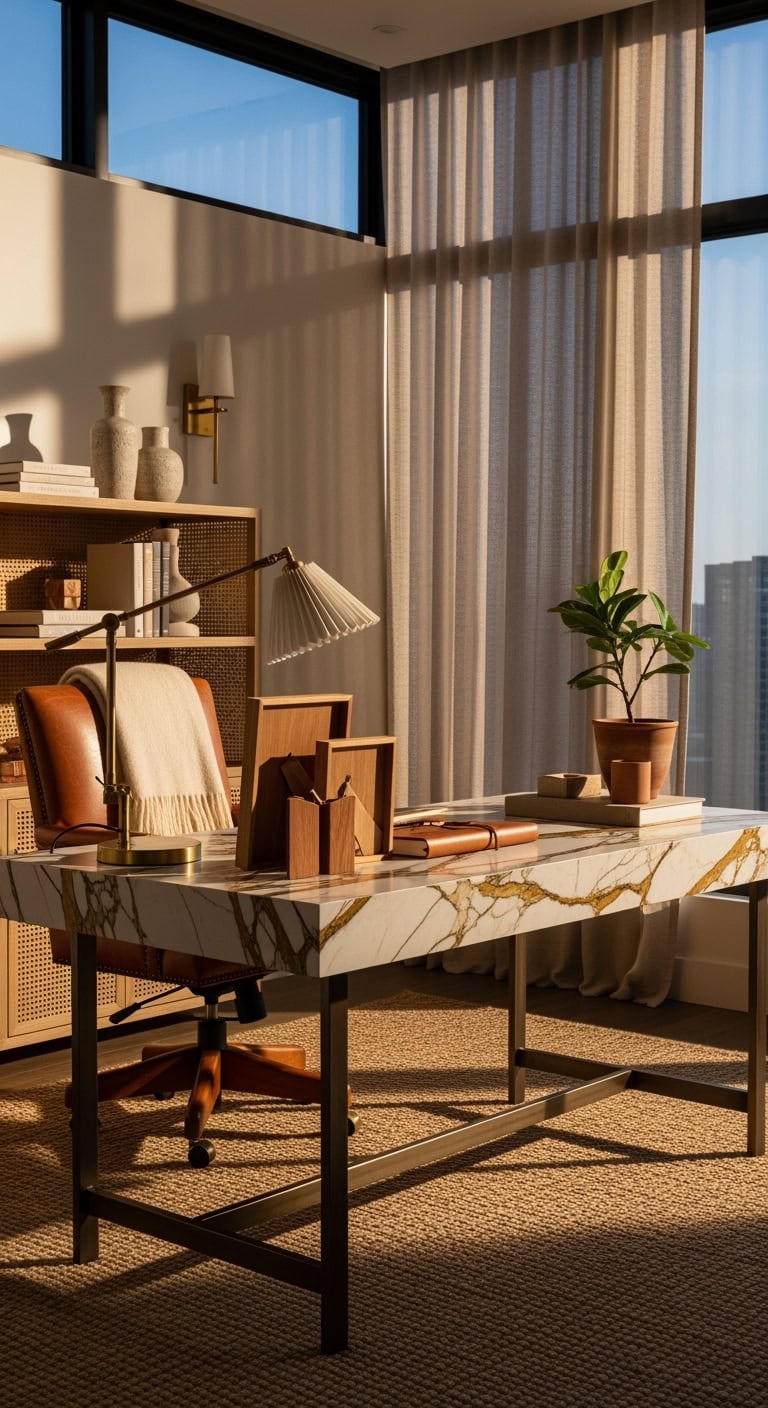 luxurious radiant harmonious natural