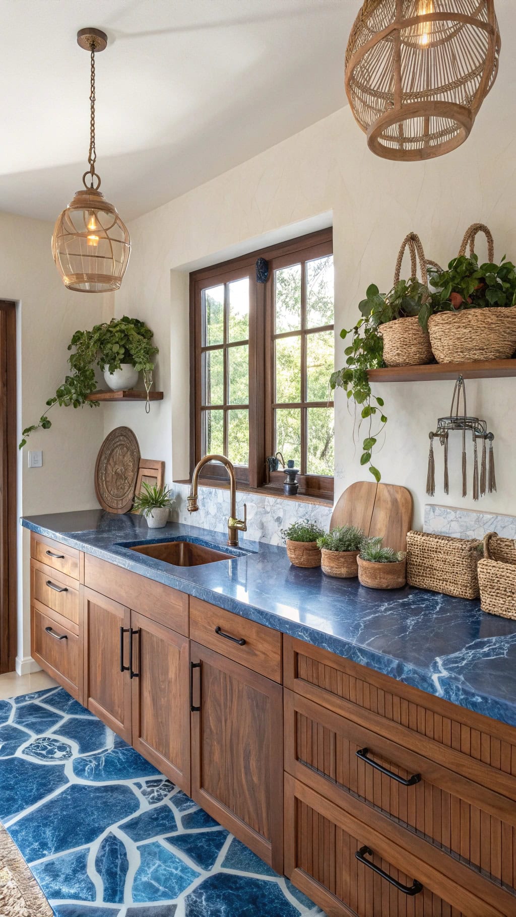 agate countertops create sanctuary