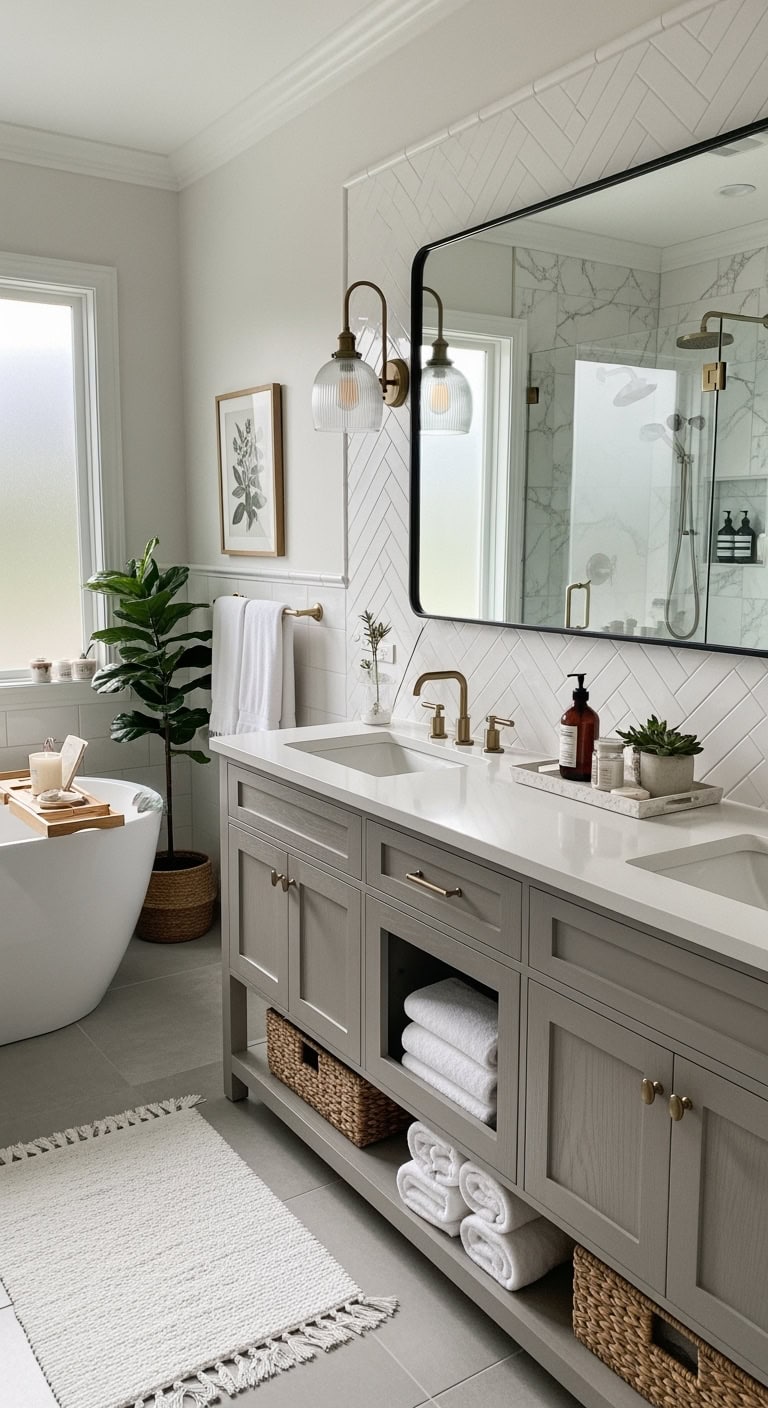 matte gray vanities durable smudge resistant low maintenance