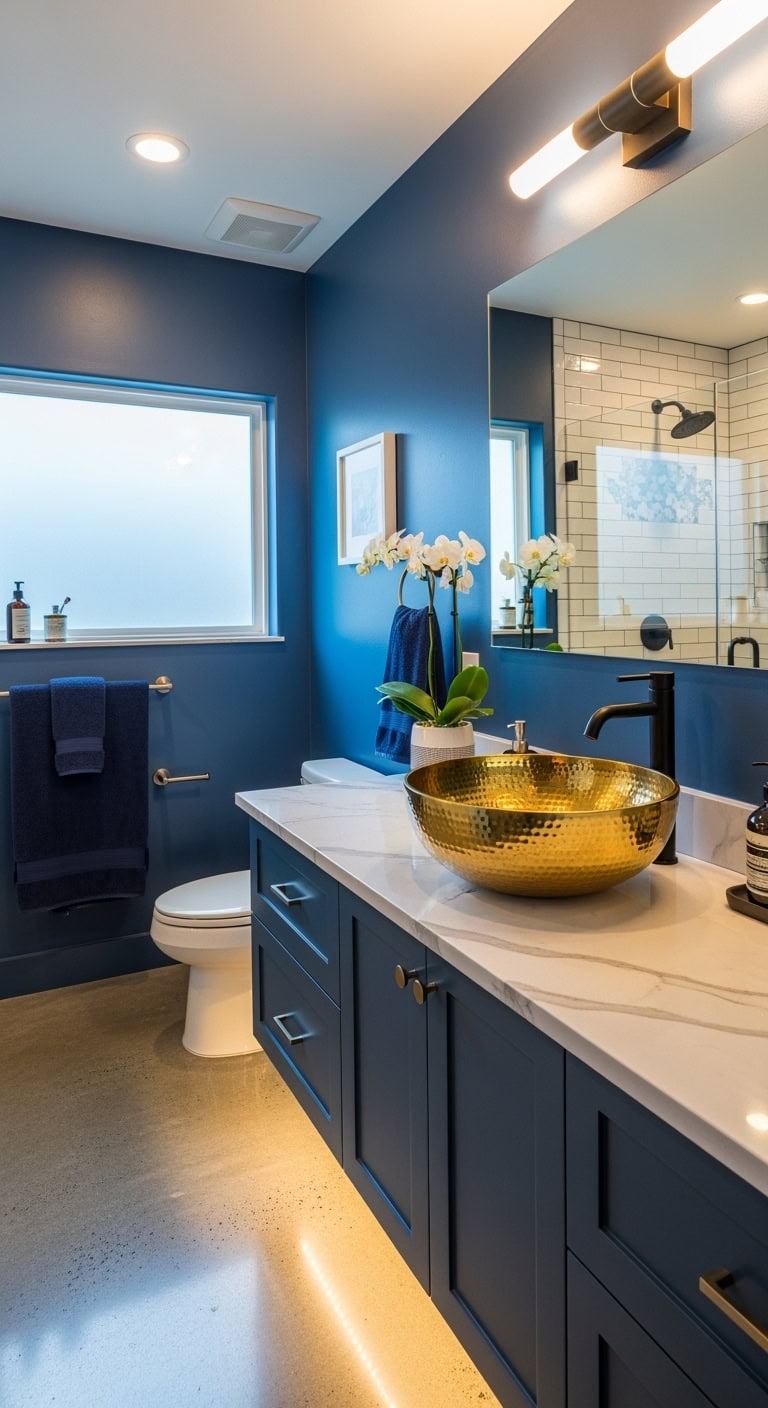 bathtime luxury metallic shimmer texture