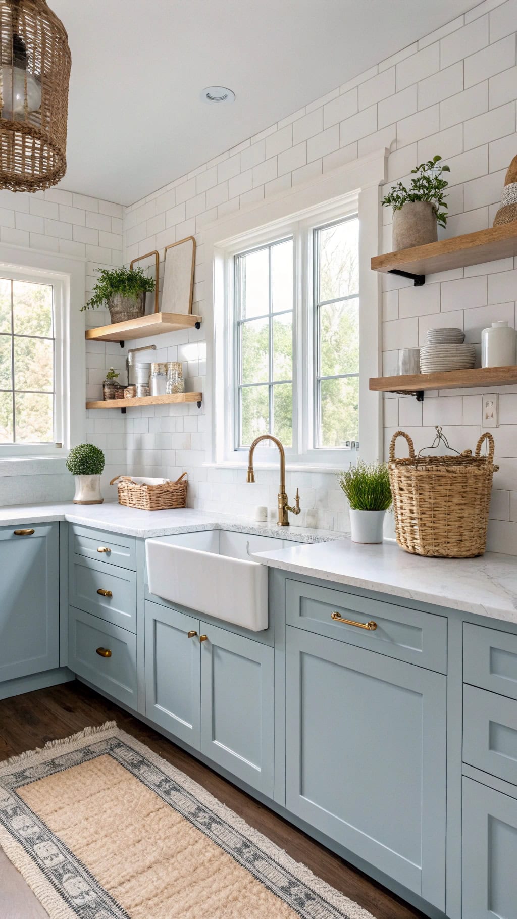 nordic powder blue cabinets