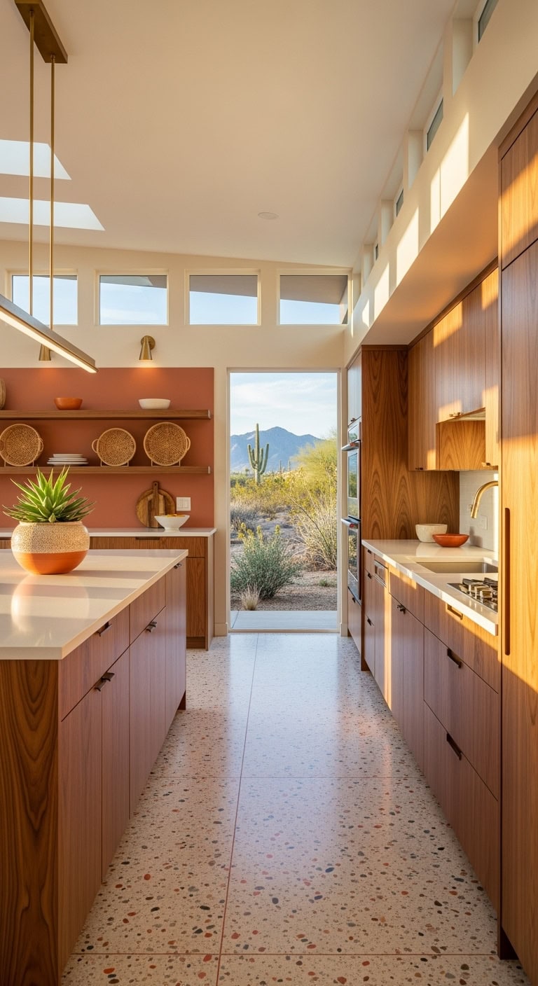 terrazzo clerestory desert modernism