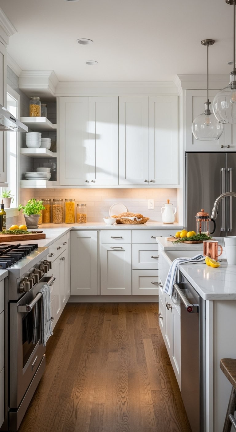 modernize dated kitchens instantly with white