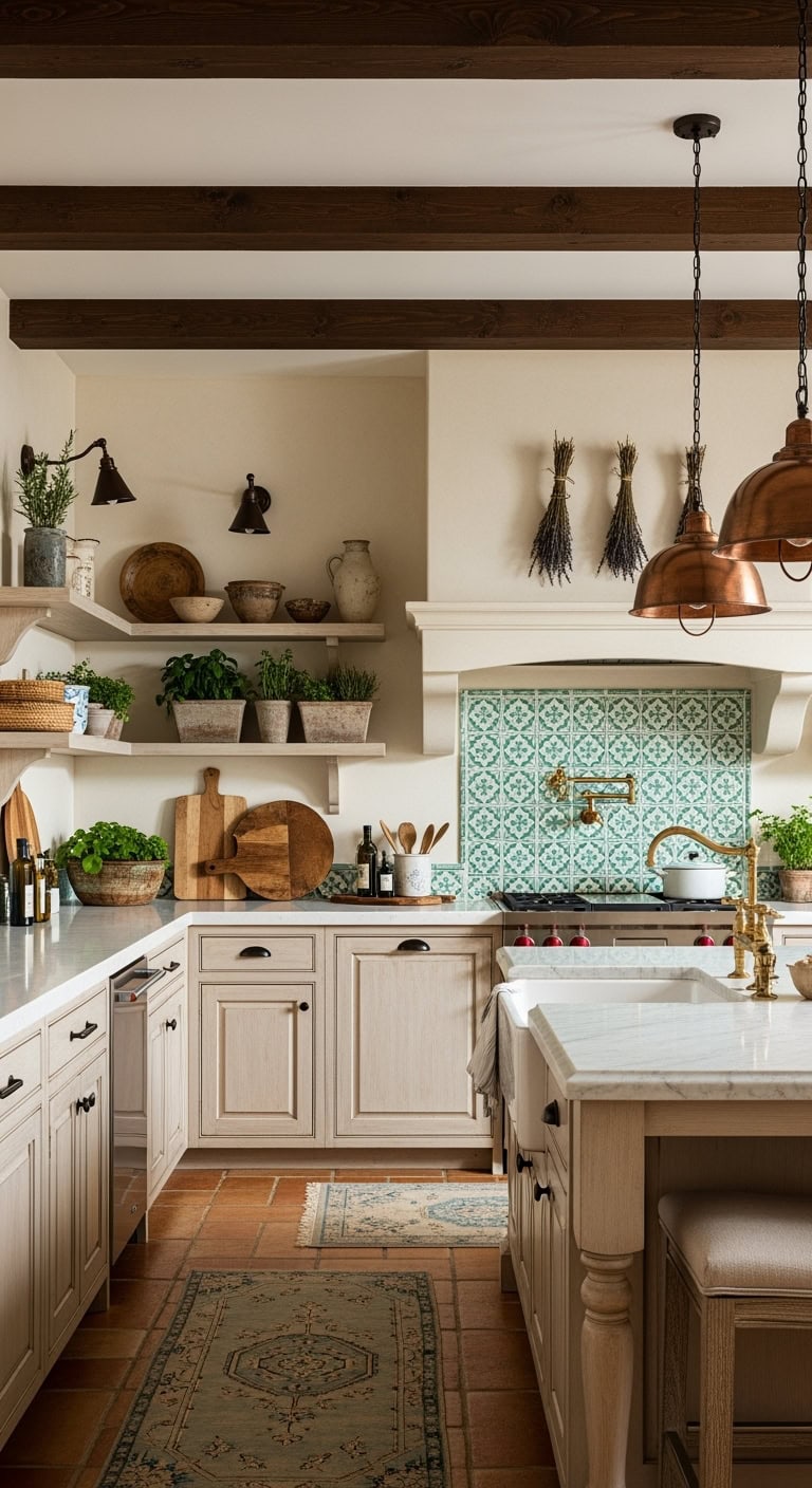 mediterranean aqua kitchen essentials