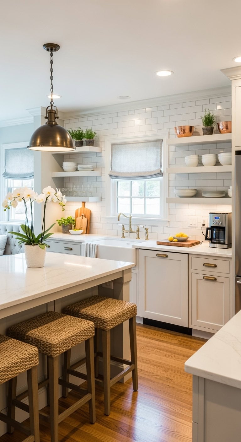 transitional kitchen design elements