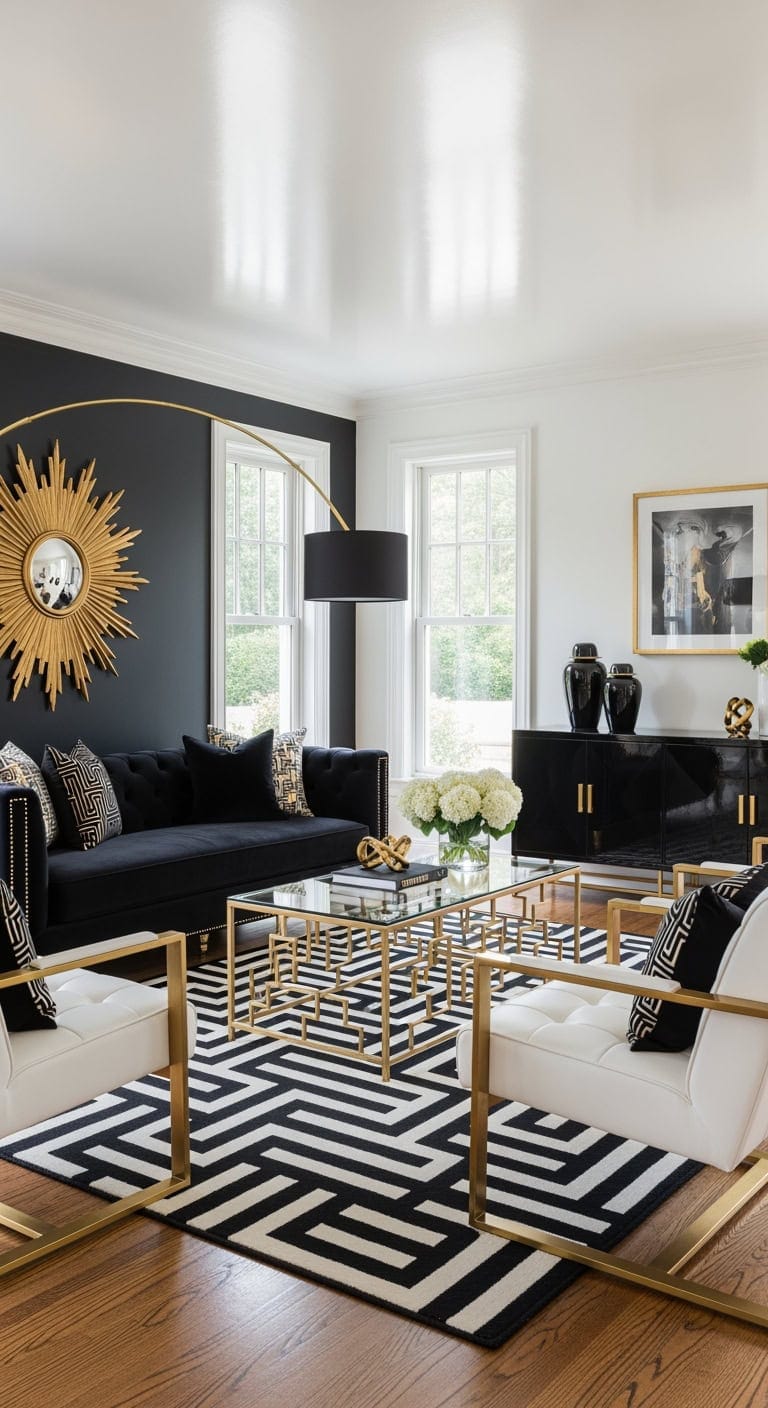 glamorous art deco revival