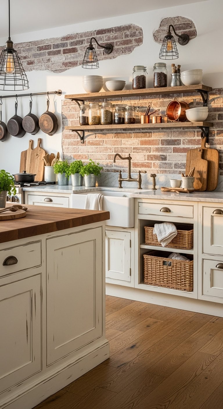 rustic elegance in kitchens