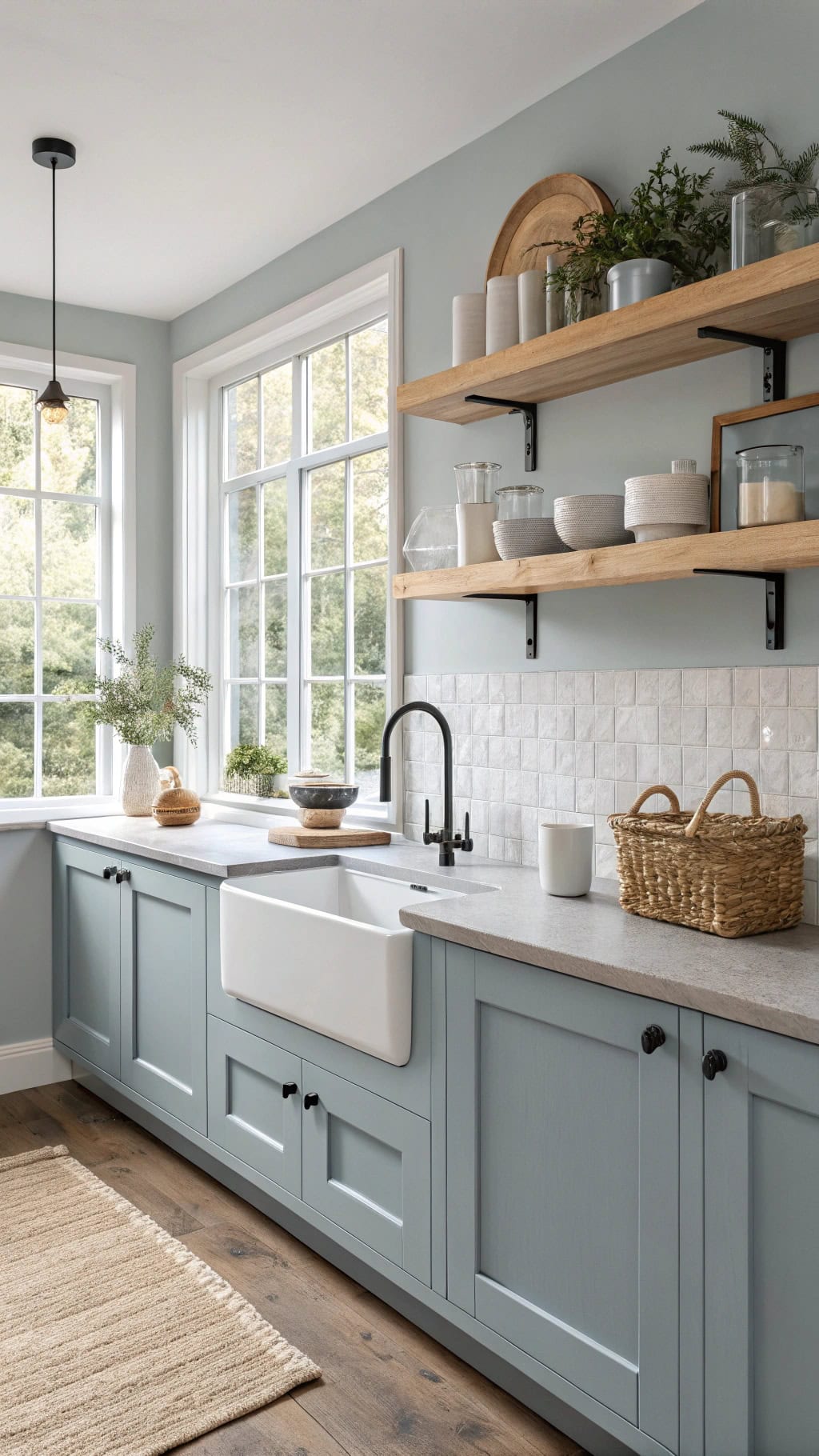 serene minimalism with warmth