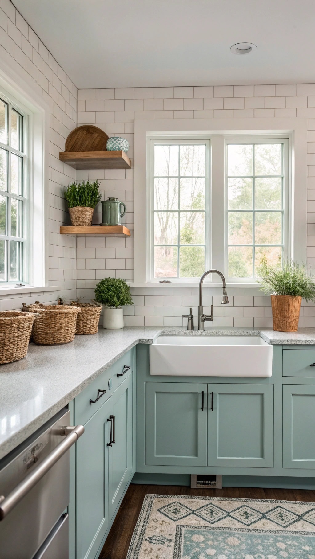 shaker style cabinet design details