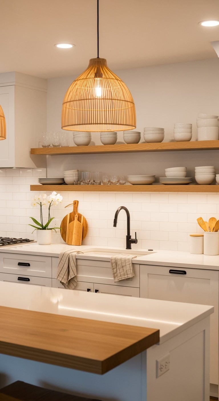 serene minimalist kitchen design