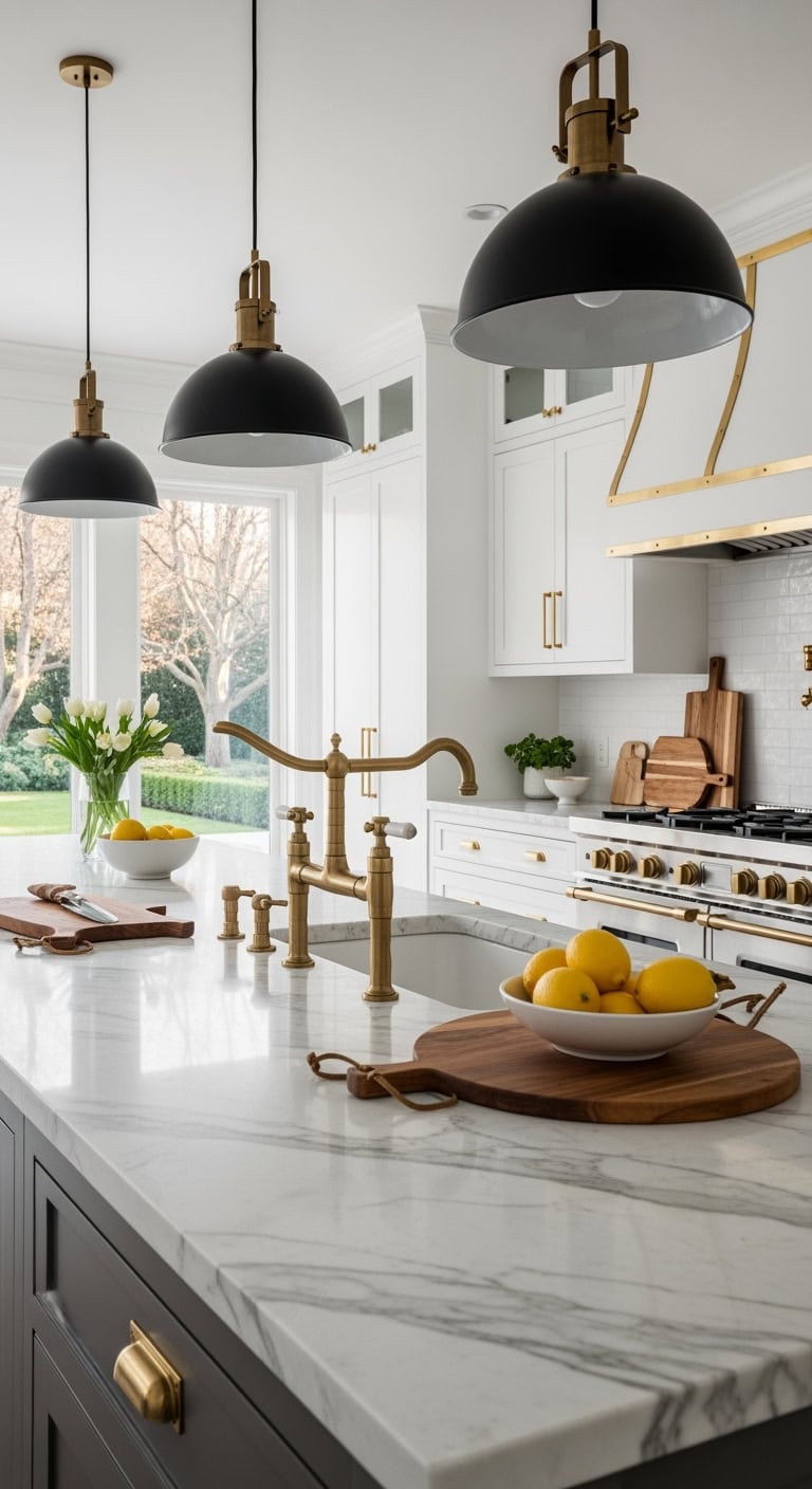 warm metallic industrial complementary