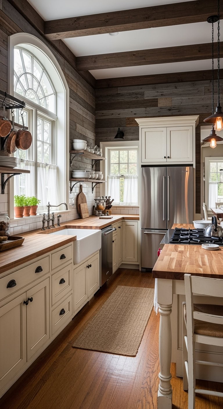 rustic charm meets modern functionality