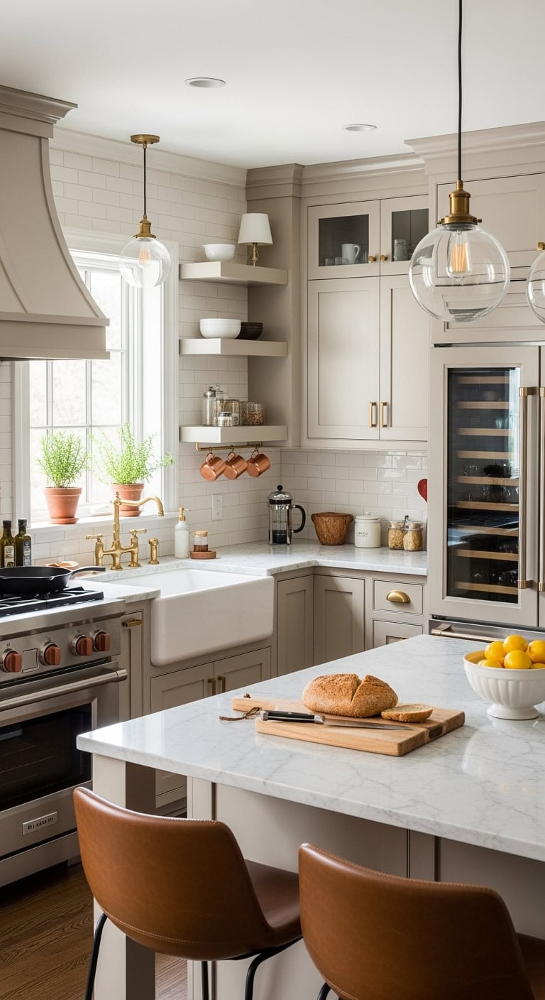 cashmere pantry door design showcase