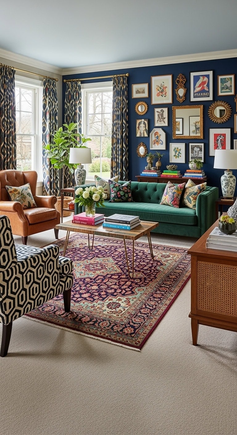 maximalist eclectic neutrals grounded