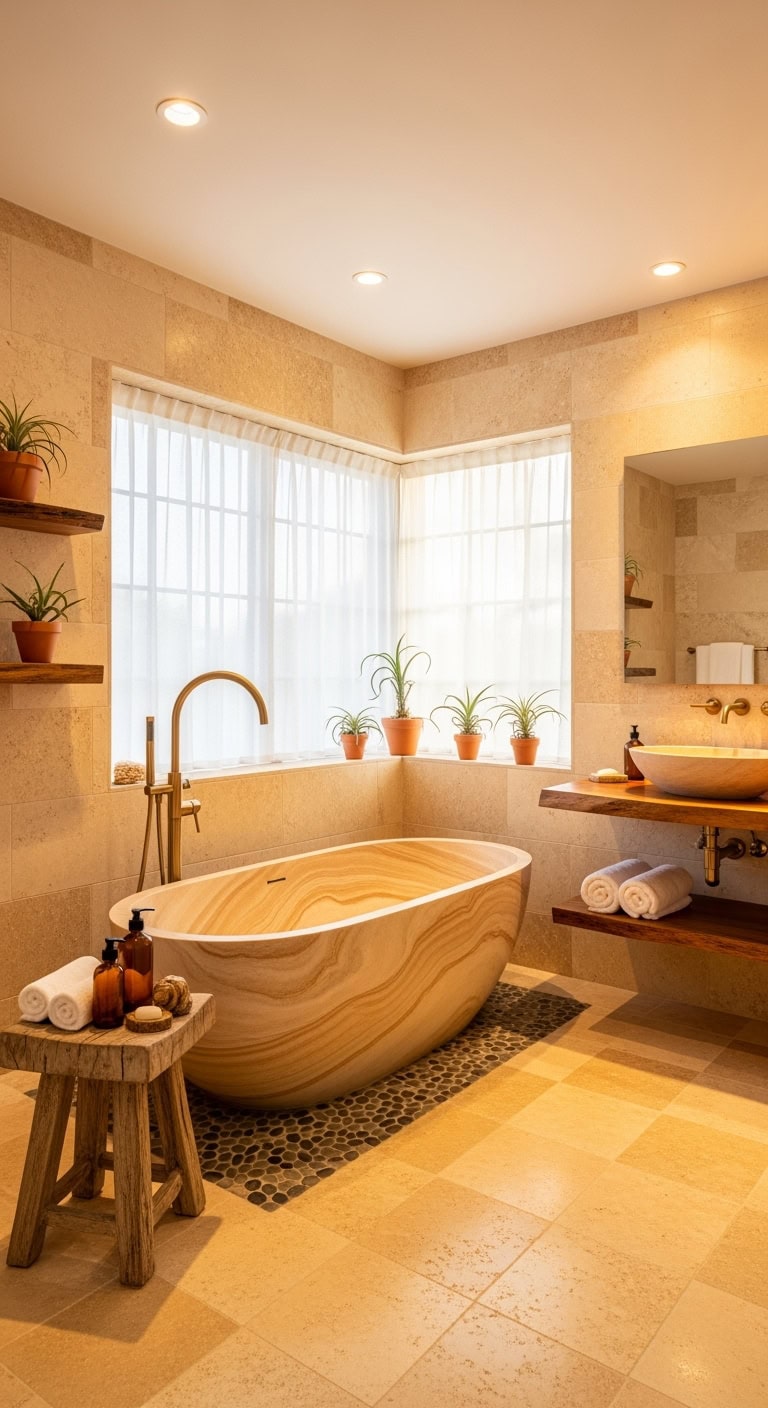 desert goddess bathing in light