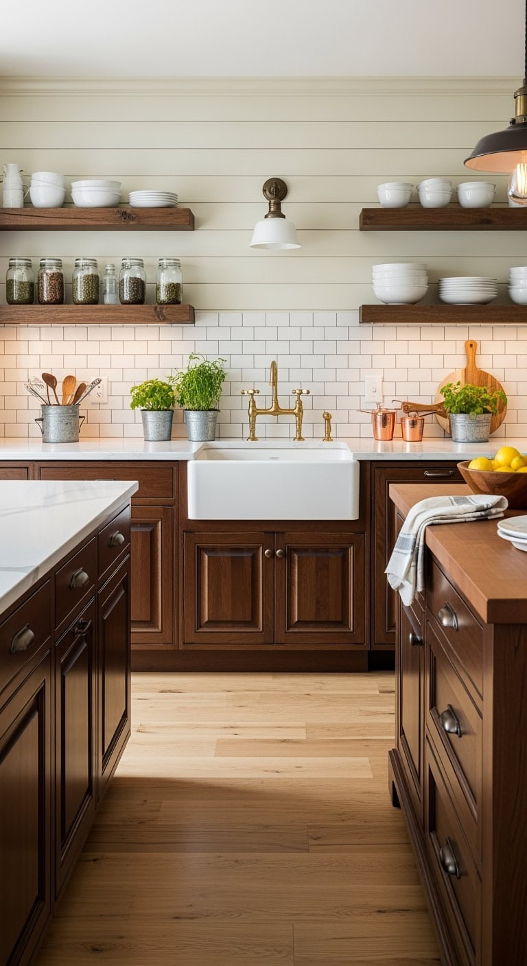 farmhouse charm with sophistication