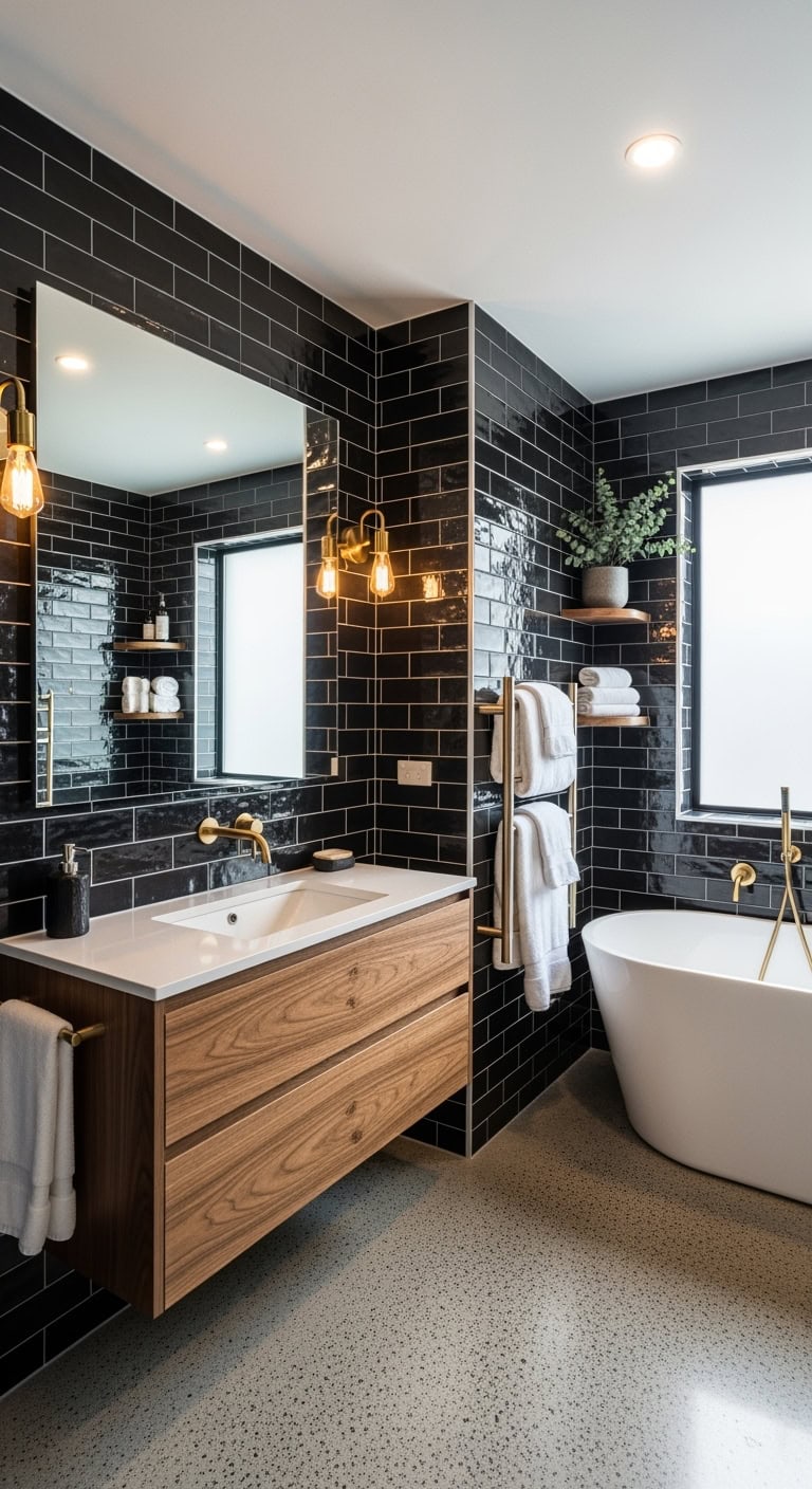 timeless sophisticated versatile bathroom transformation