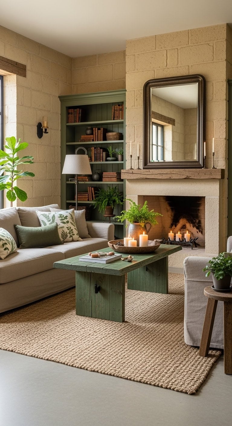 pine green rustic lodge