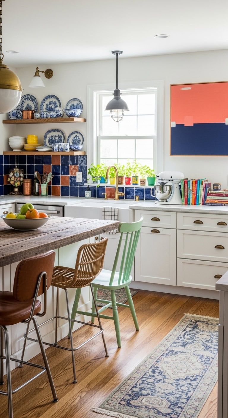 eclectic kitchen design freedom