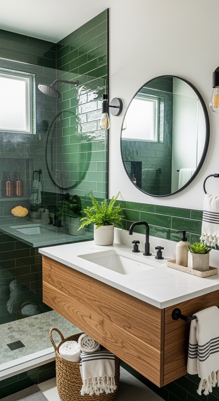 dramatic earthy industrial chic pairing