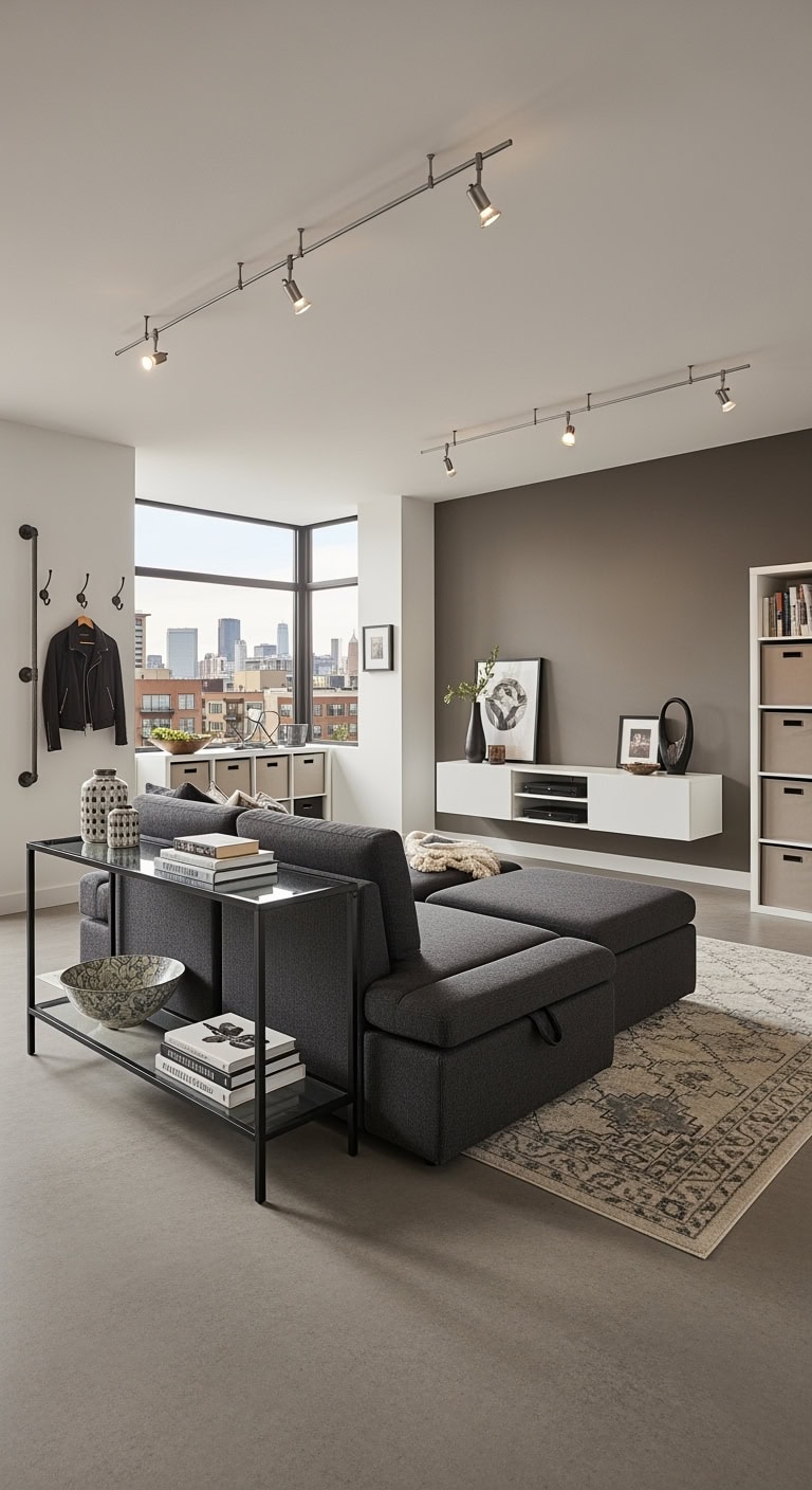 modular industrial modern apartment