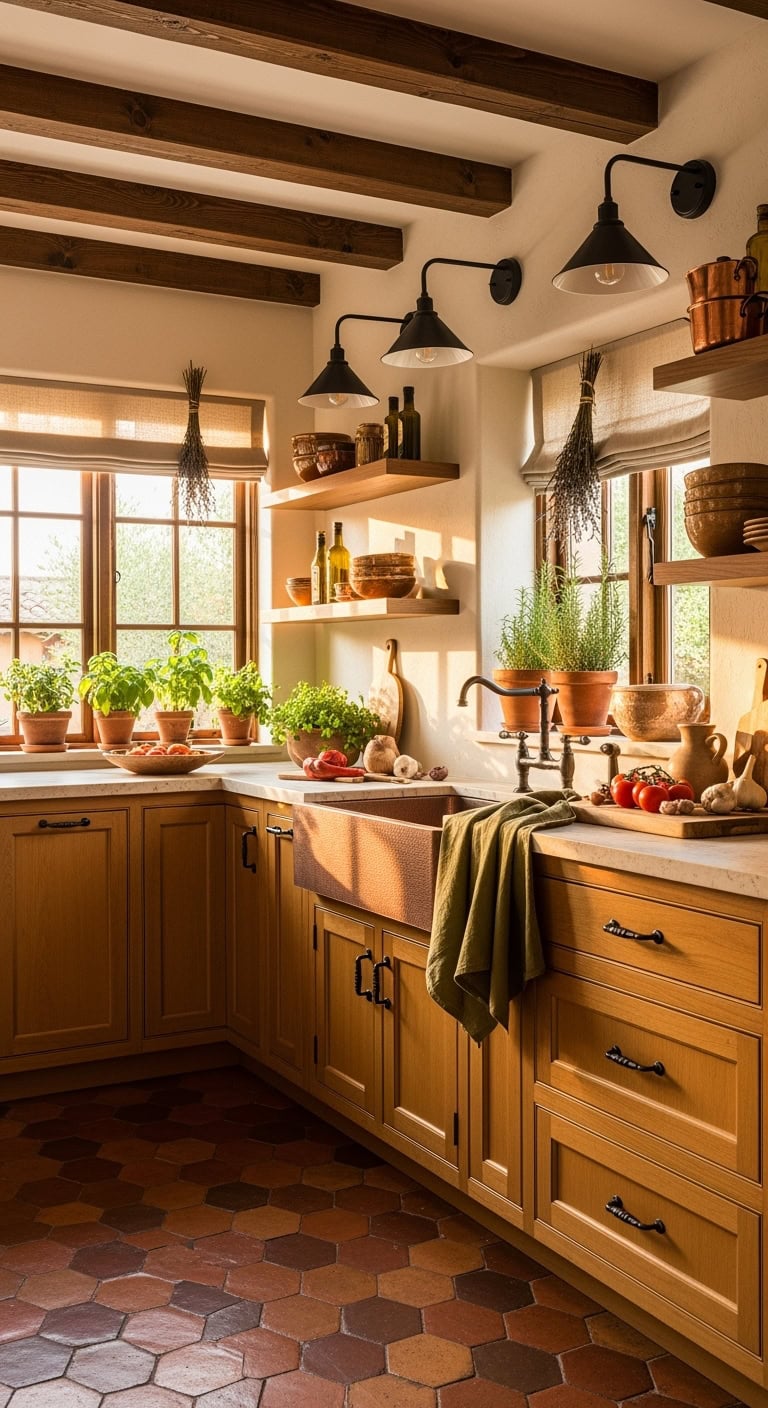 mediterranean warmth and charm