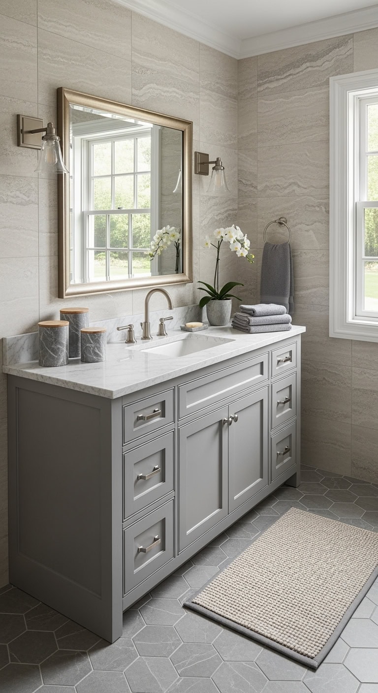 marble veined beige spa aesthetic