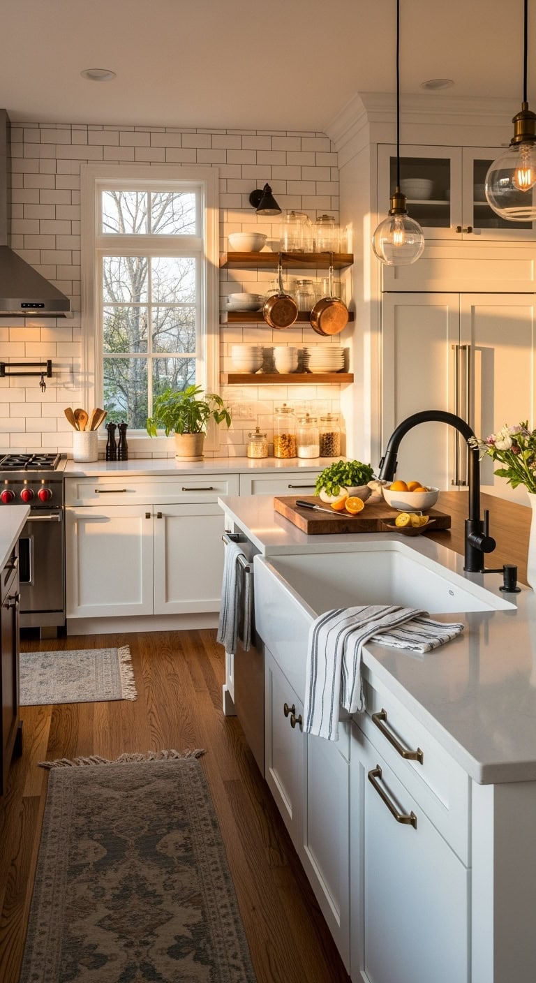 modern white sink elegance
