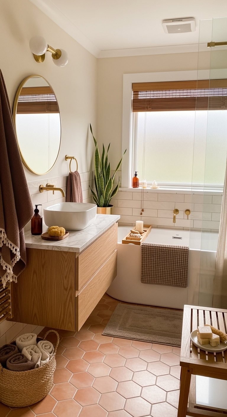 warm earthy inviting sophisticated