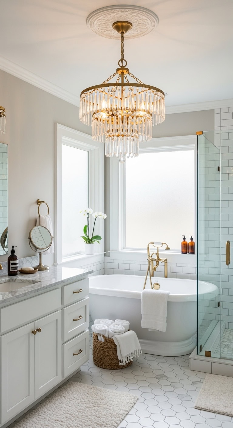 opulent dramatic glamorous chandelier