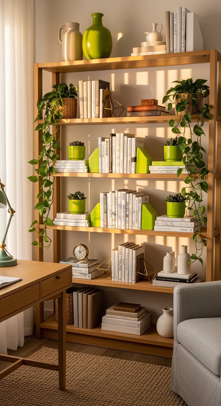 vibrant balanced layered eclectic