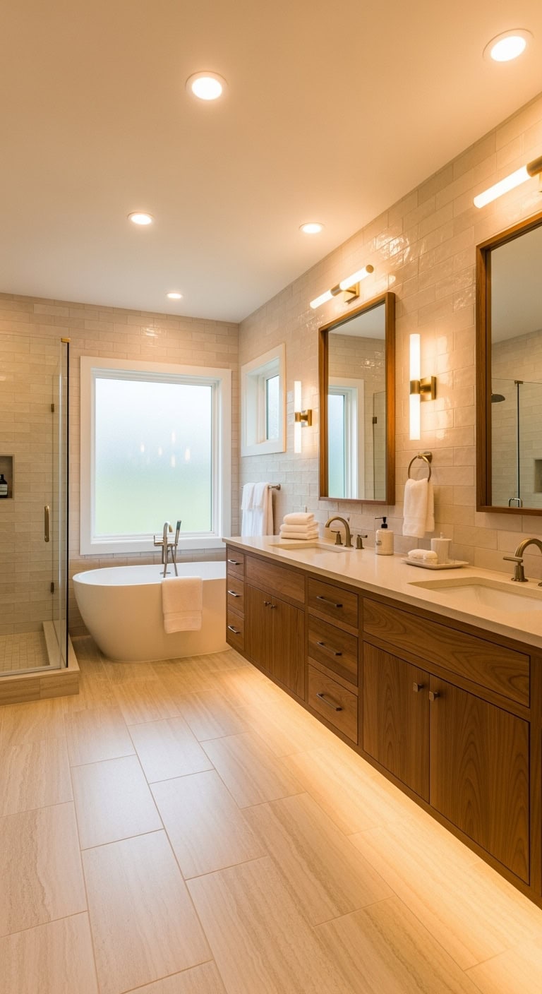 flattering and functional bathroom lighting solutions
