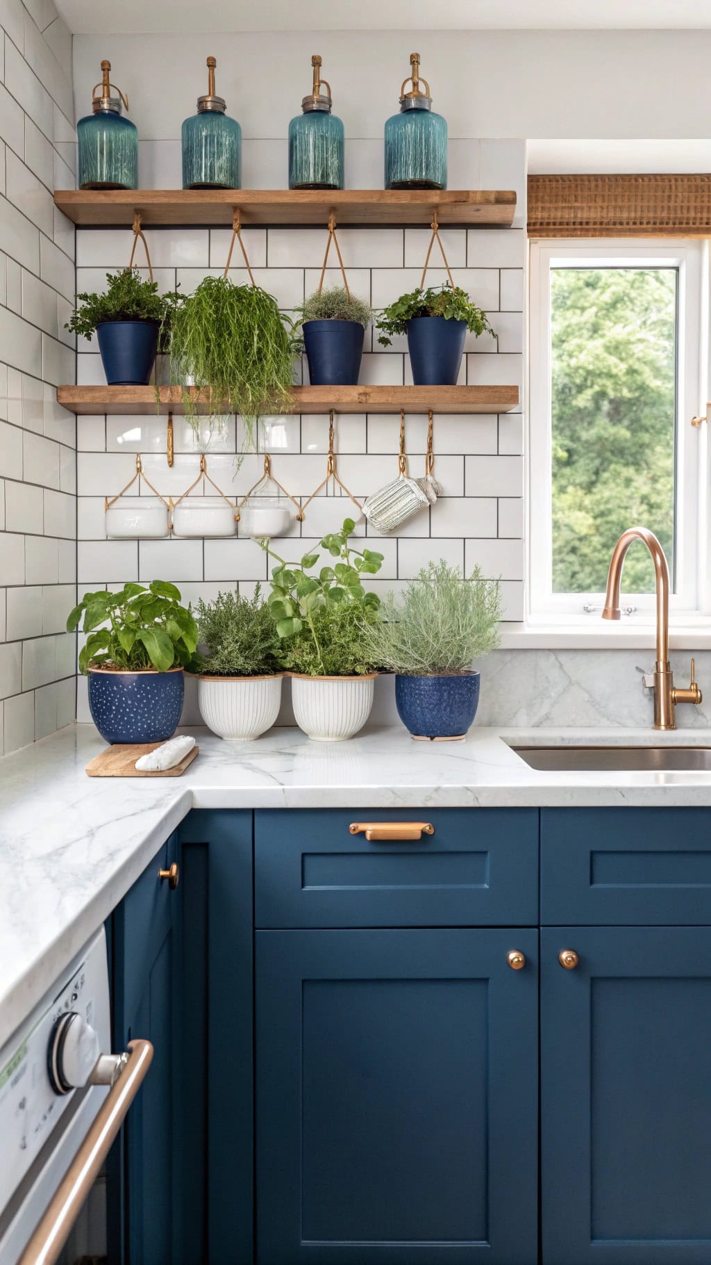 blue herb garden essentials