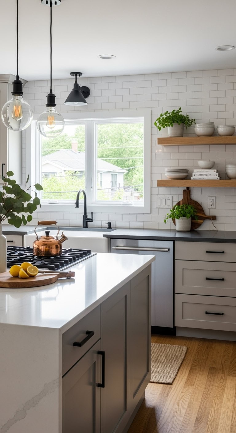 sophisticated modern kitchen design