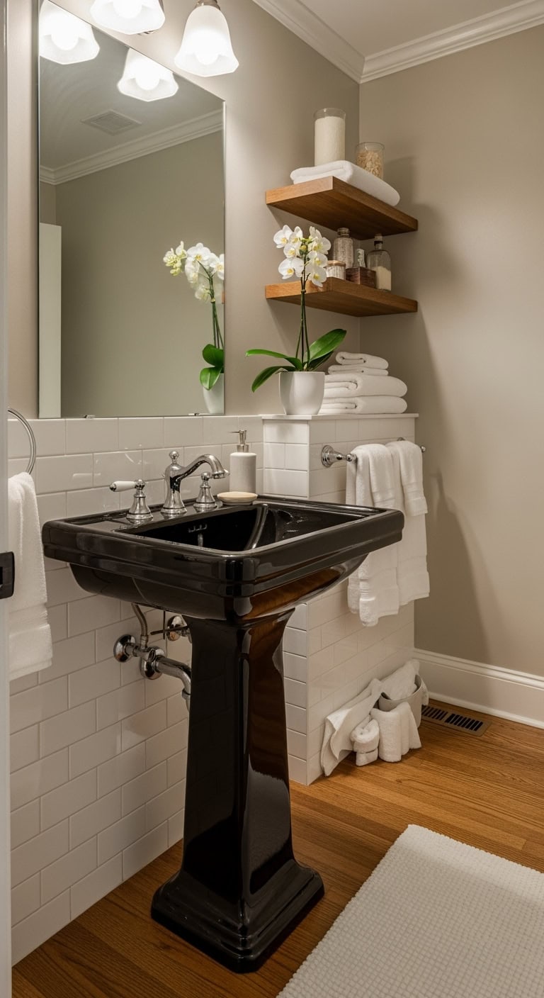 sophisticated space saving reflective and balanced