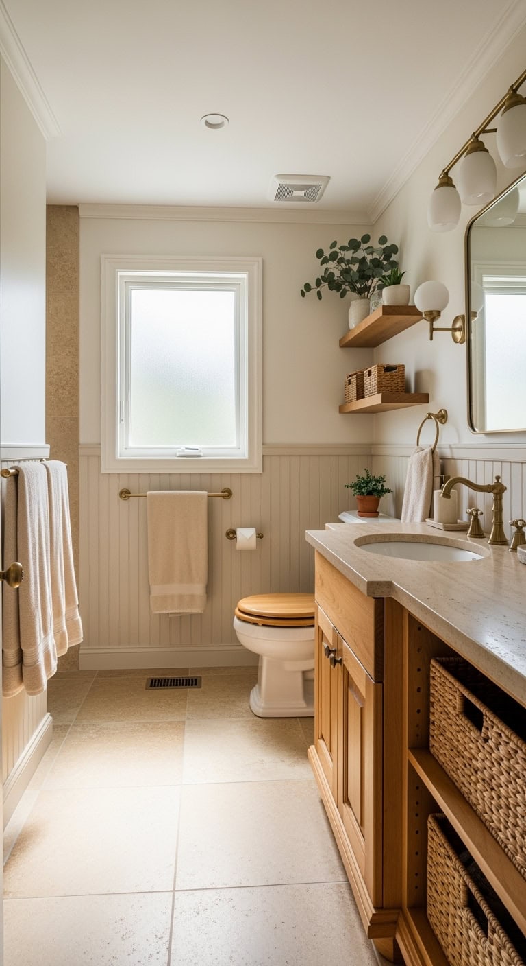 stylish natural coordinated discreet