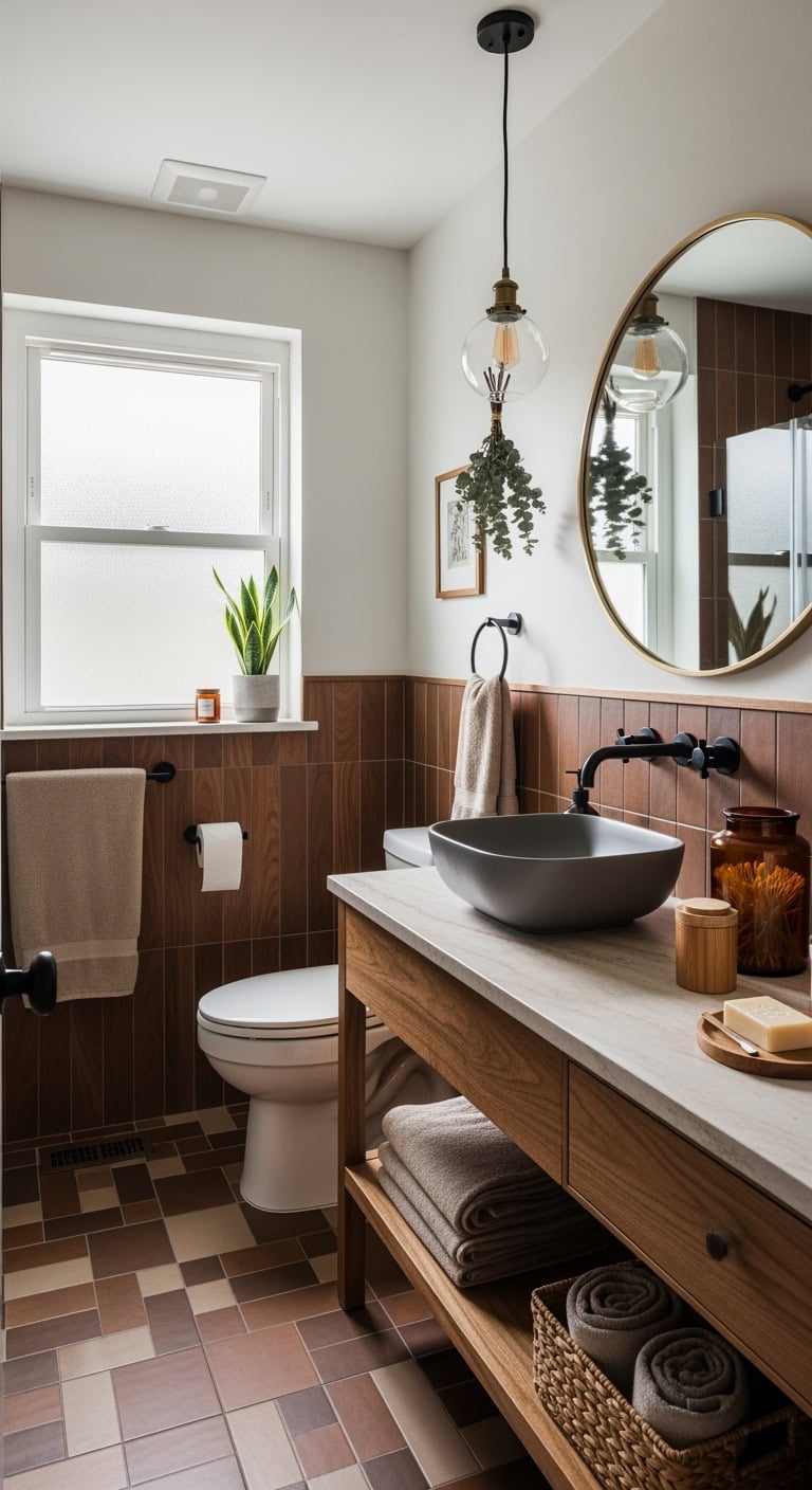 cozy cabin city sophistication vibe