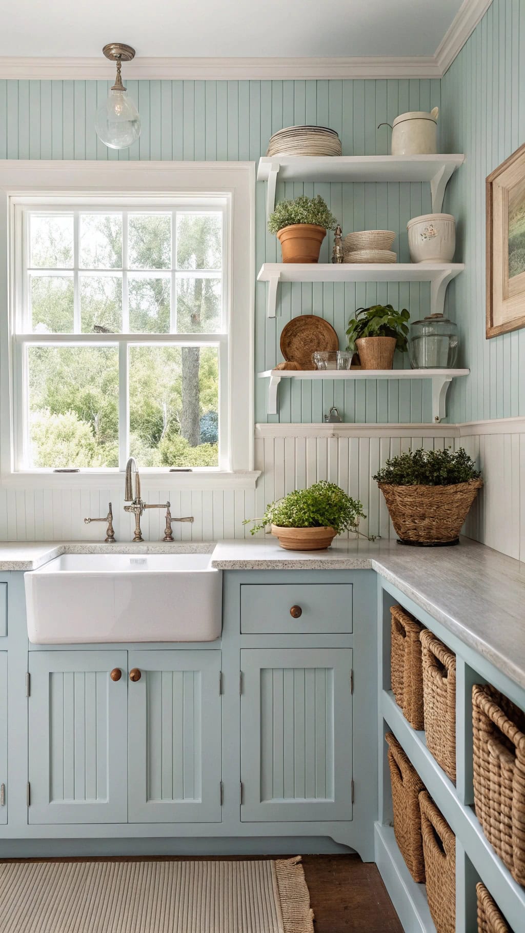 cozy cottage beadboard wainscoting