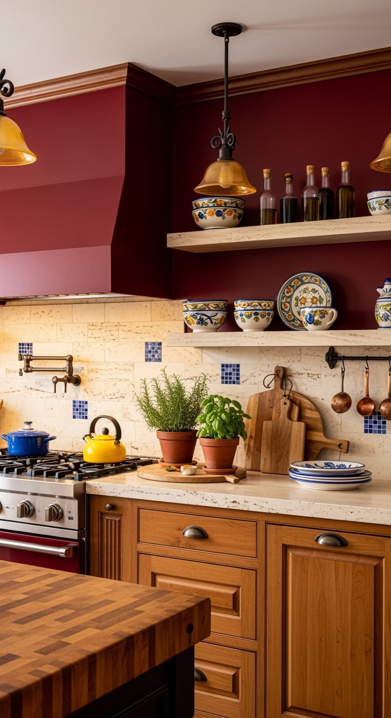 tuscan villa kitchen inspiration