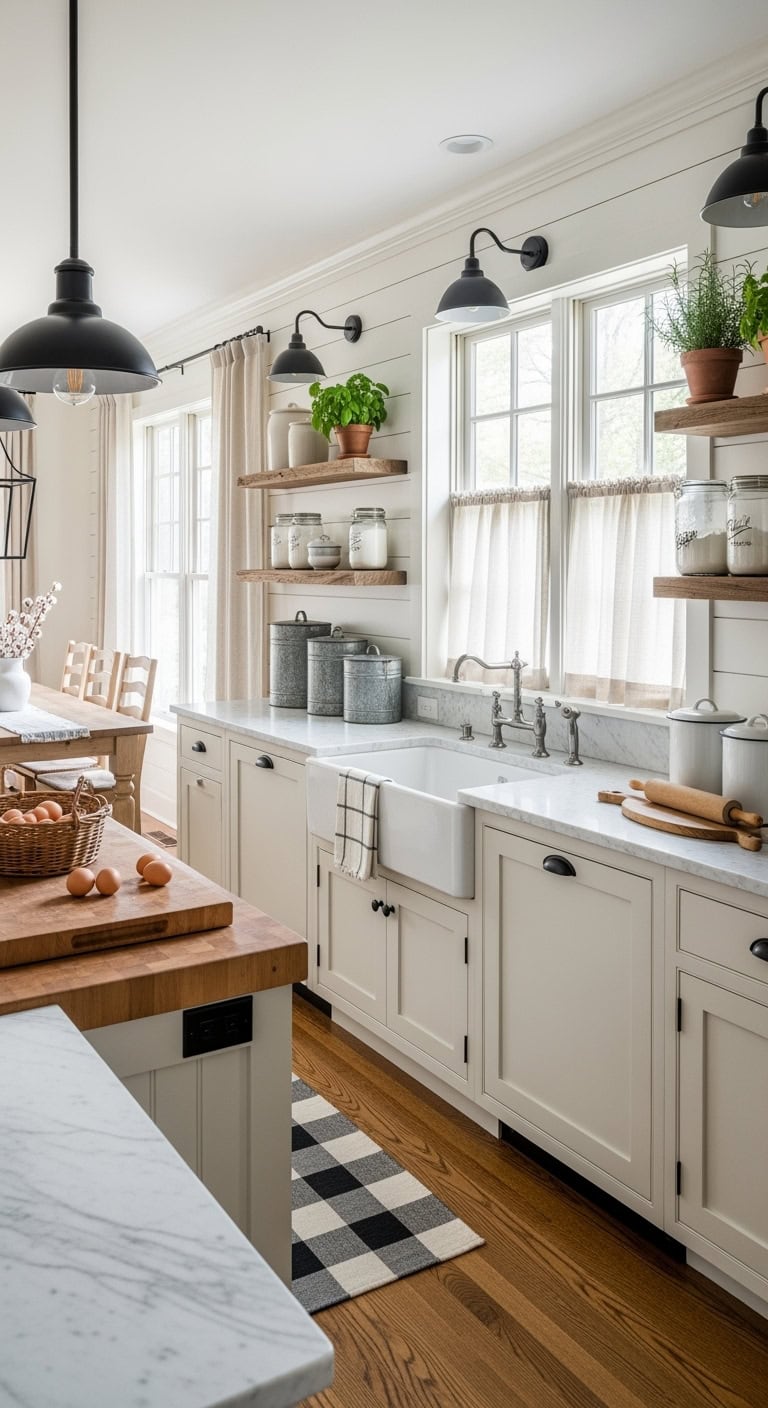 farmhouse kitchen design essentials