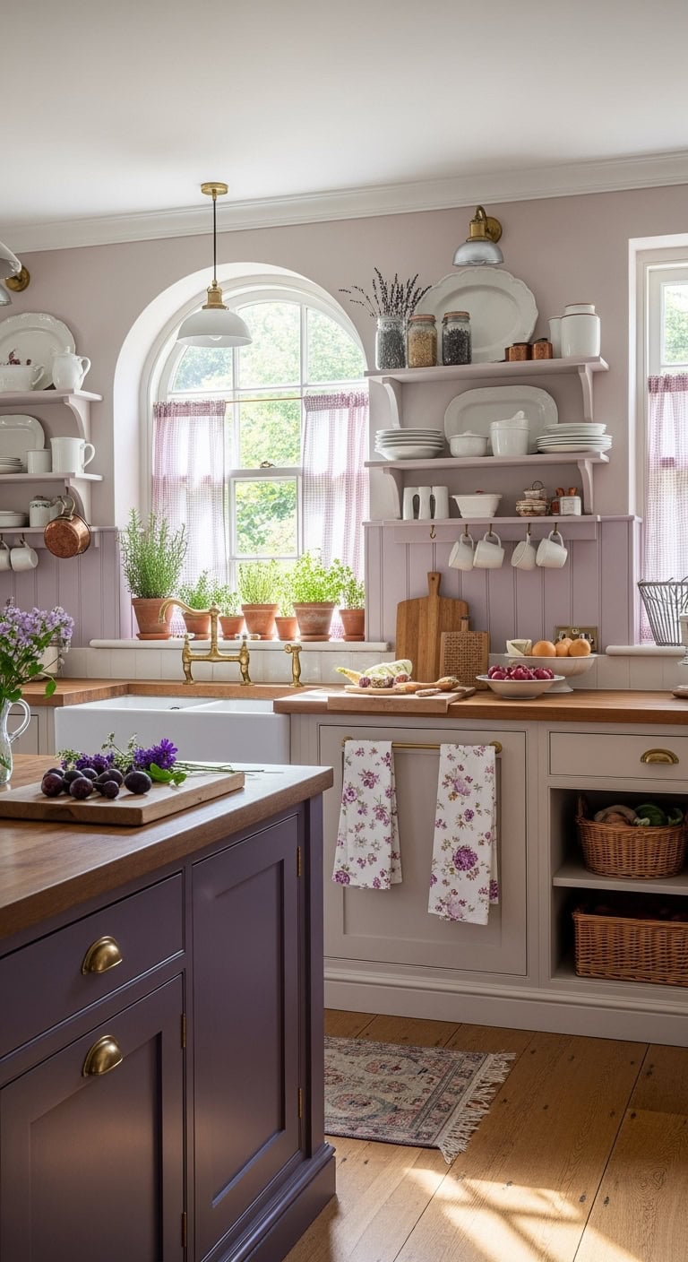 cottage plum kitchen charm