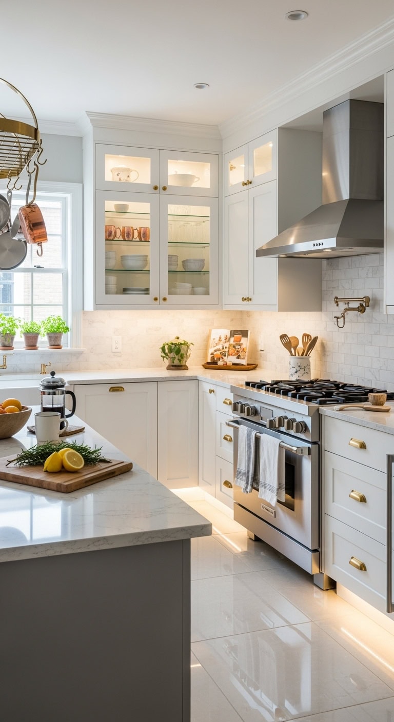 integrated dimmable waterproof kitchen lighting solution