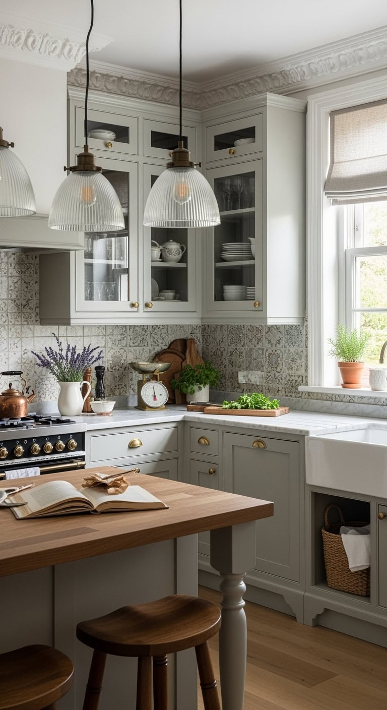 cottage chic shaker cabinet styles