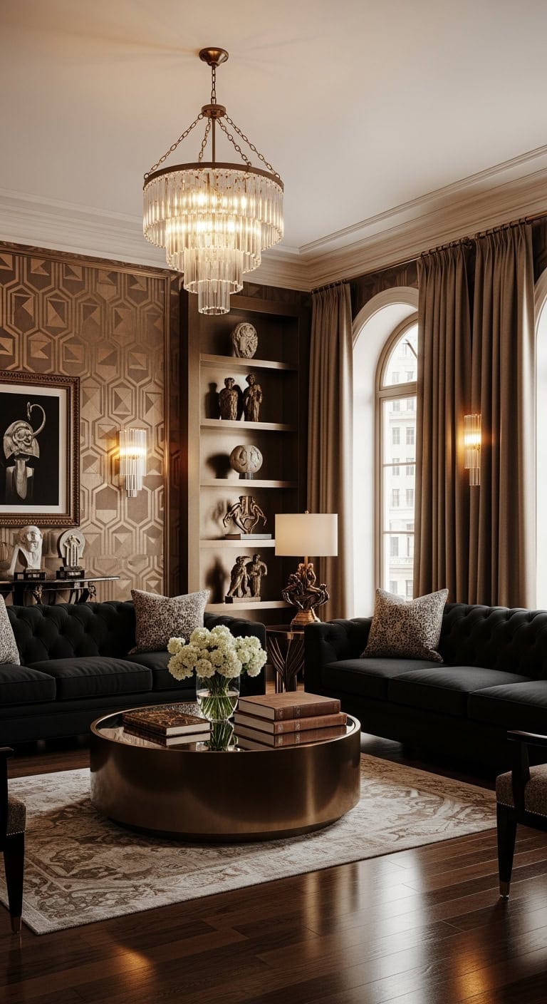 black velvet bronze elegance