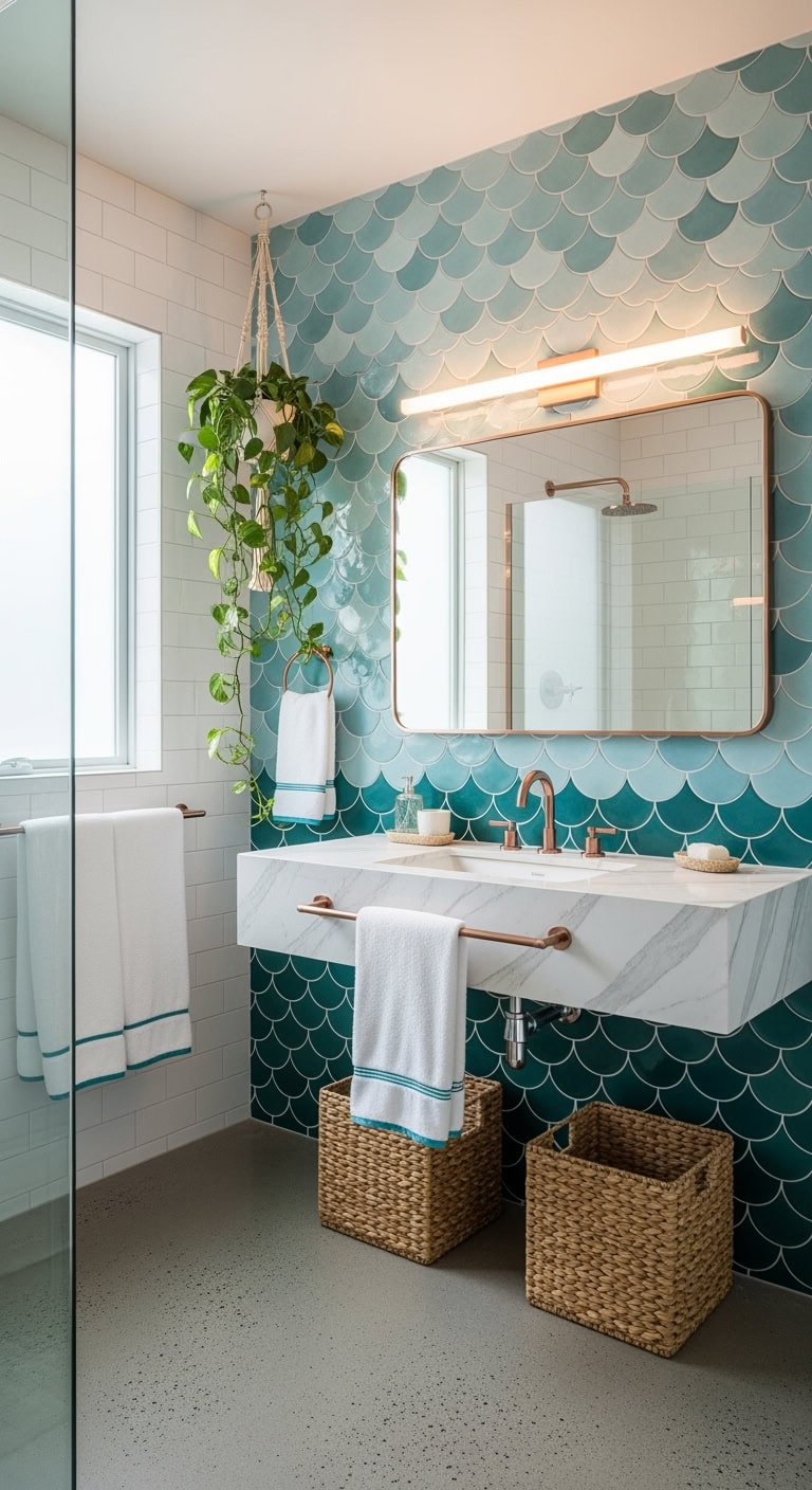 captivating moroccan fish scale patterns